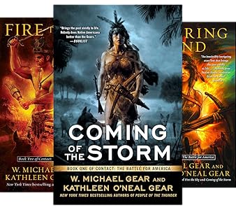 W. Michael Gear, Kathleen O'Neal Gear Contact- The Battle for America Books 01 - 03 (the entire series)